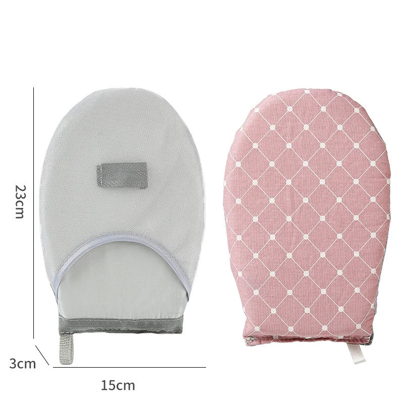 1Pc Fabric Handheld Ironing Board Ironing Board Small Home Ironing Gloves Anti Ironing Household Insulated Handheld Ironing Tray